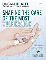 cover of the 2019 urban health nursing magazine