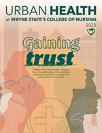 cover of the 2023 urban health nursing magazine