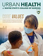 cover of the 2022 urban health nursing magazine